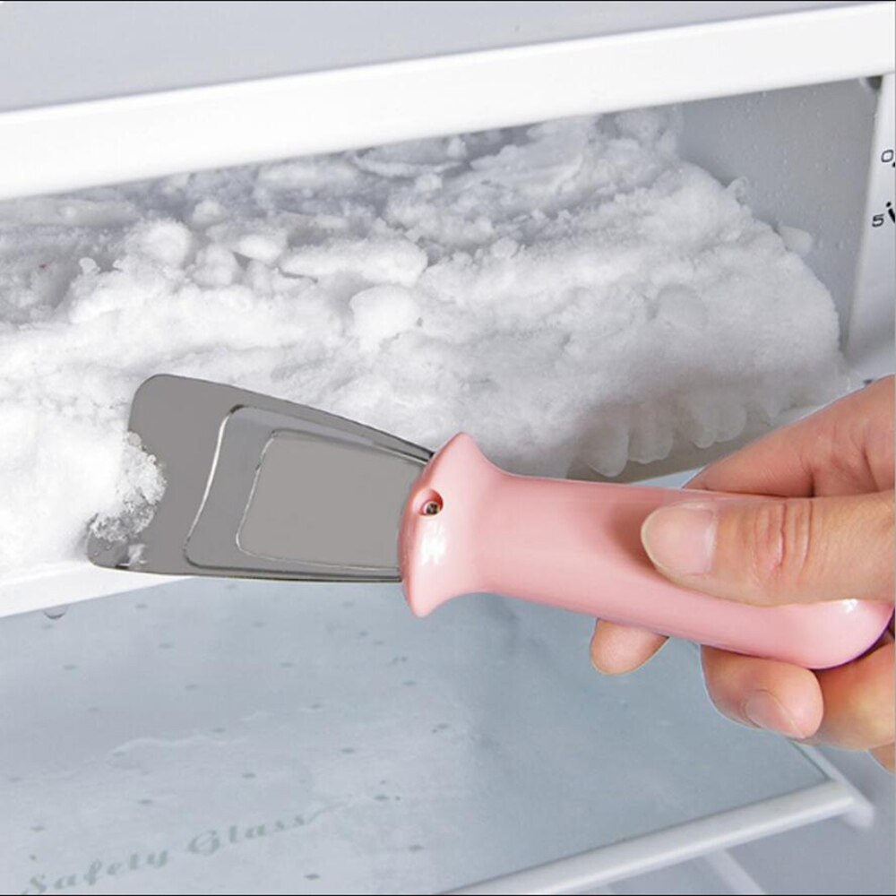 Ice Scraper Kitchen Freezer Shovel Stainless Steel Kitchen Tools-Pink –  Everyday Free Item
