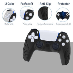 PS5 Controller Skin, Non-Slip Silicone Protective Cover case Compatible with Playstation 5 Wireless/Wired Gamepad Controller