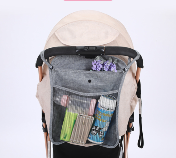 Baby stroller storage hanging bag