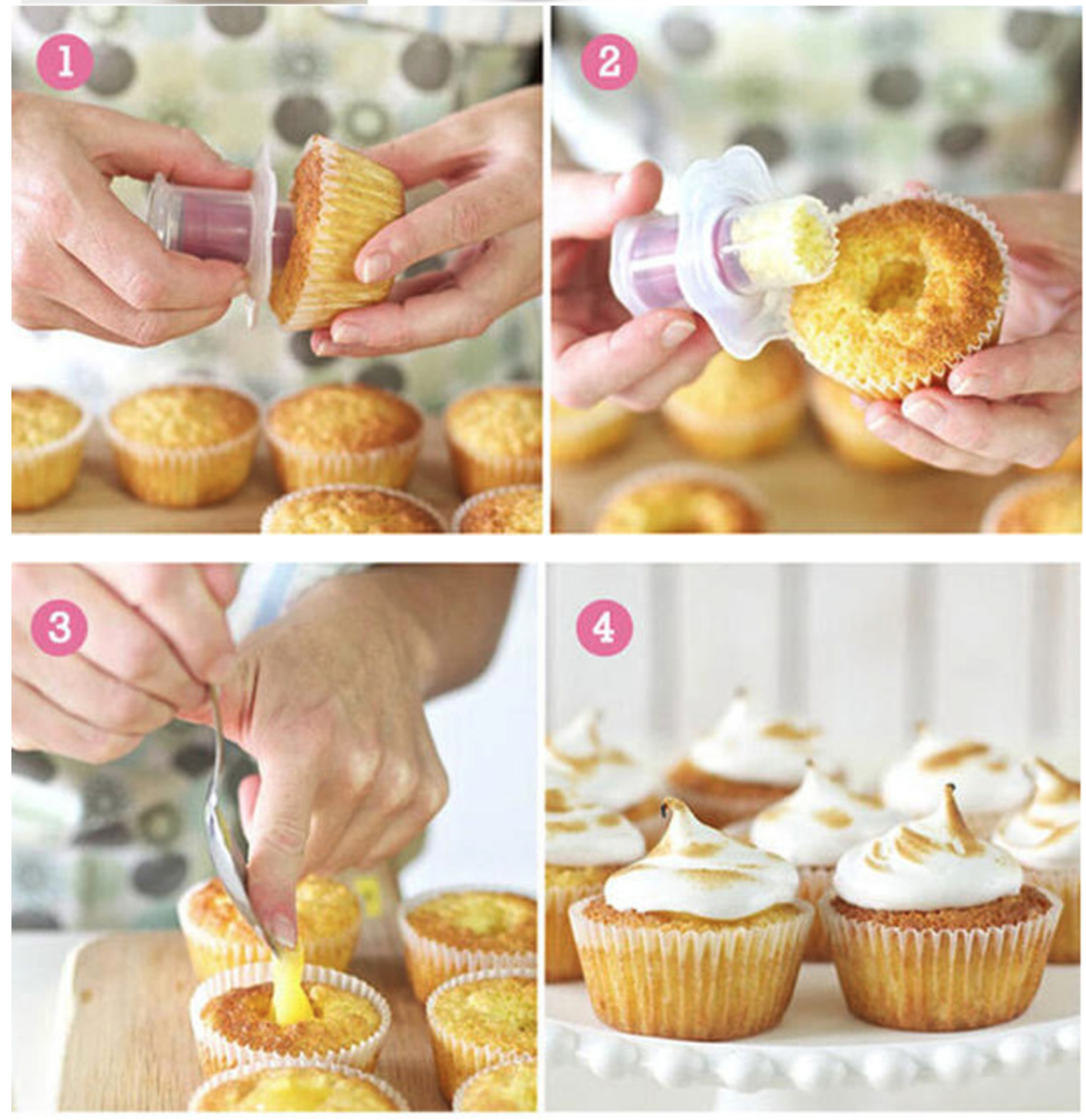 Cupcake Plunger Cutter Pastry Corer