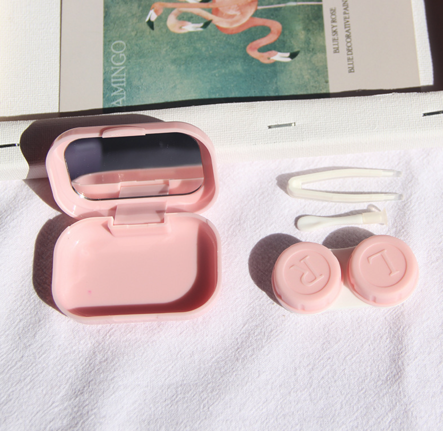 Mini Contact Lenses Case Travel Kit