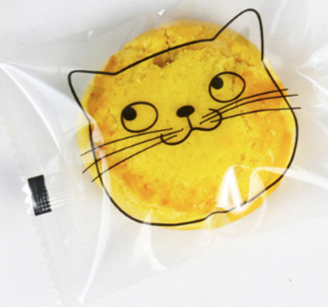 single cookie packaging animal design Heat Seal Bags