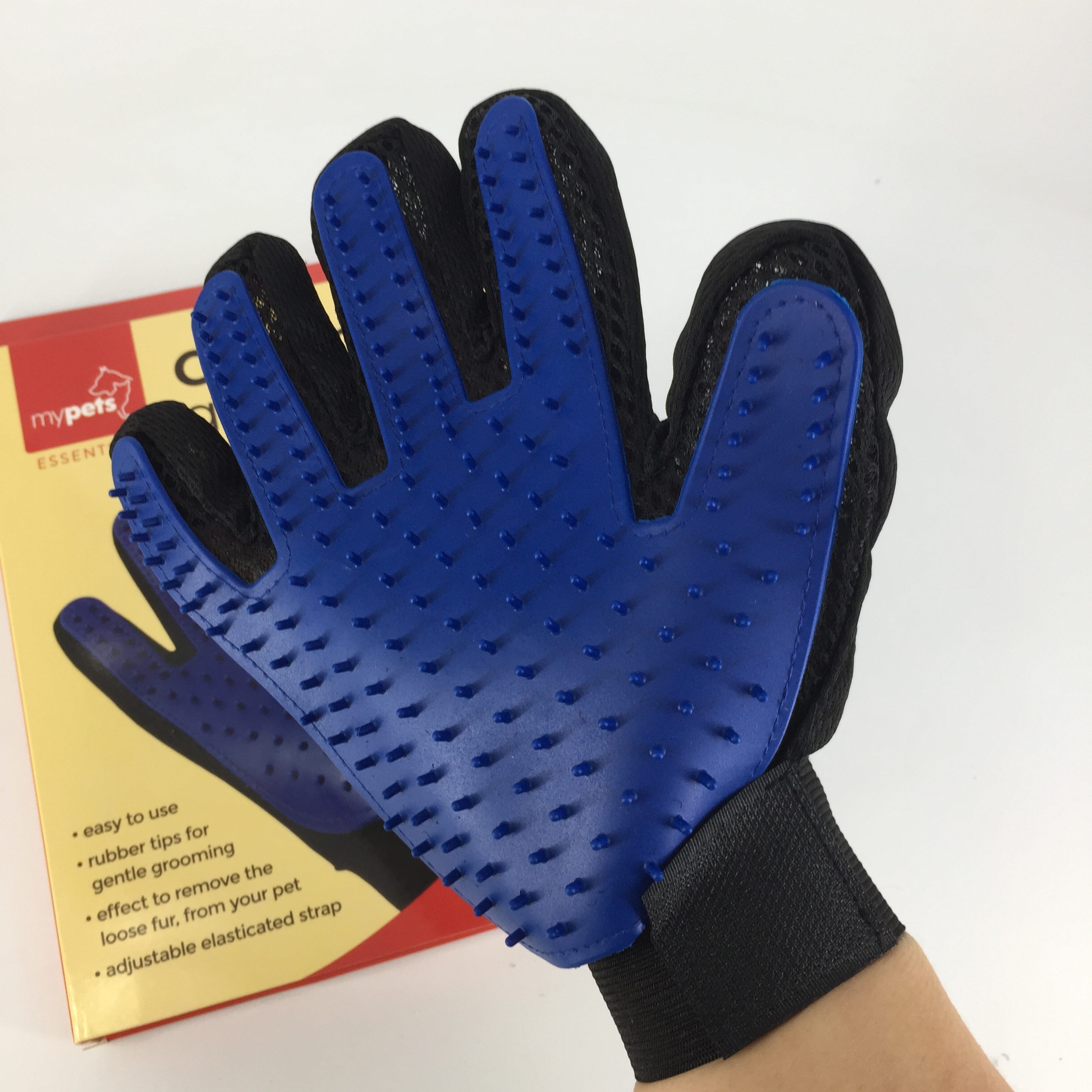 pet grooming gloves