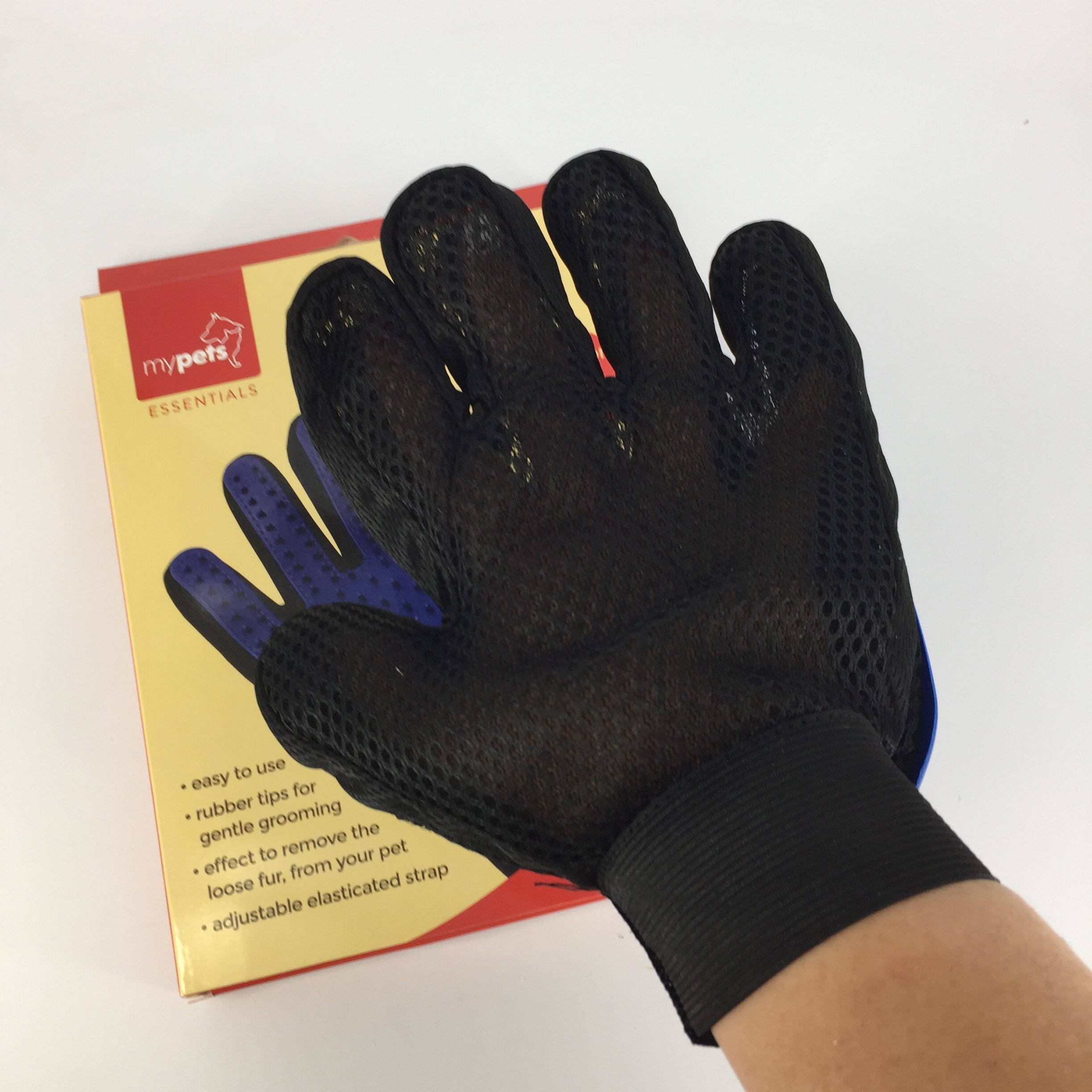 pet grooming gloves