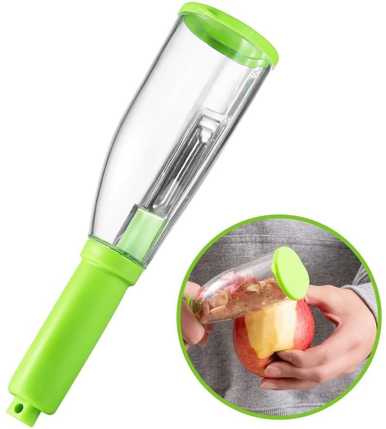 Vegetable Fruit Peeler with Storage Container for Kitchen (No FDA,  BPA-Free) - Grey Wholesale
